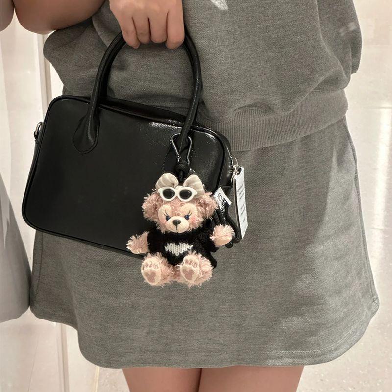 Плюшевый кулон-кукла «Розовое личико» Брауни: Милый подвесной аксессуар в подарок