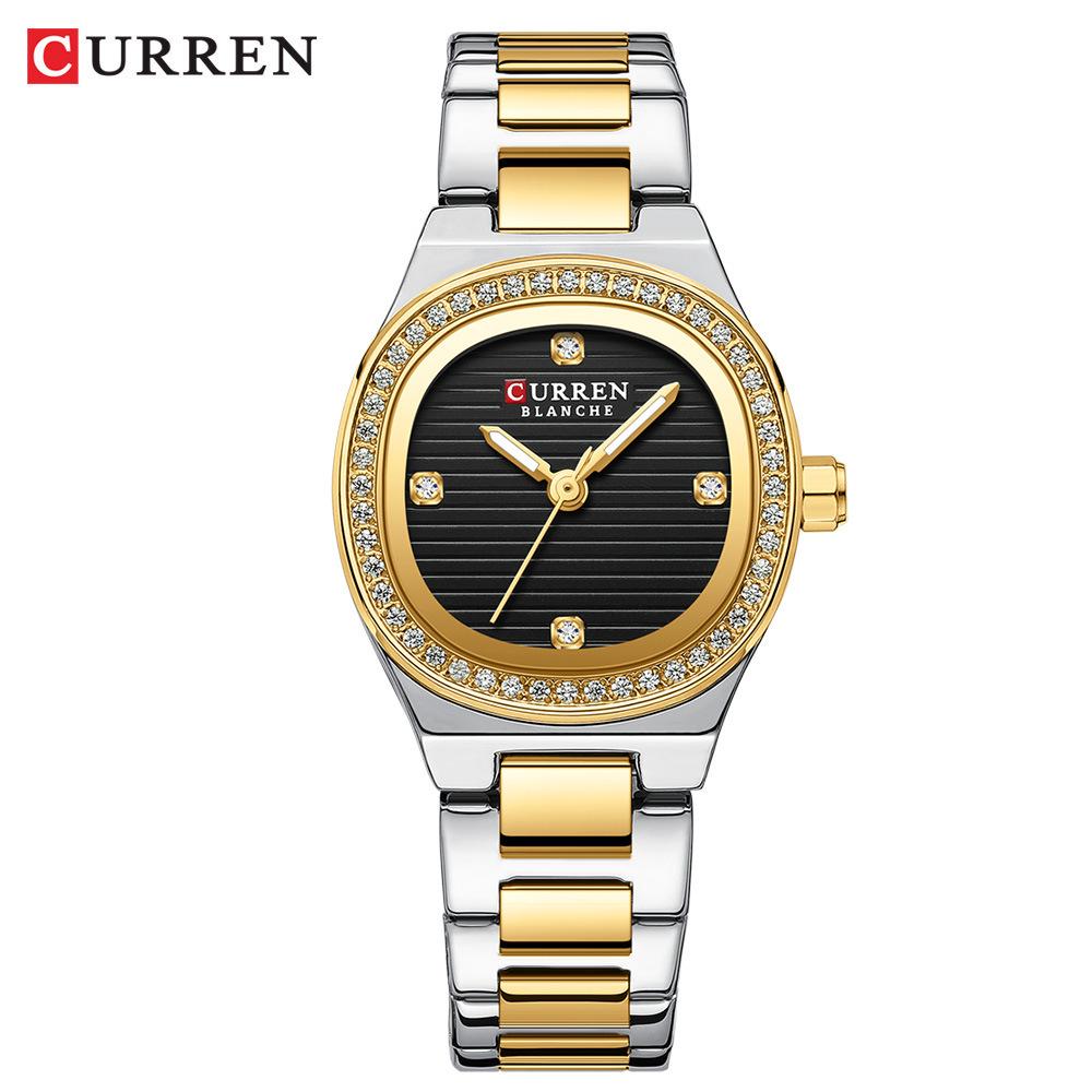 CURREN 9101 Women s Casual Square Dial Wristwatch