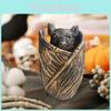 Gothic Bat Jewelry Box Resin Jewelry Organizer Halloween Gift American Style