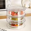 Stackable Food Insulation Cover Splash Bowl Cover Durable Vegetable Fruit Platter