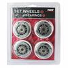 Rubber Roller Skate Wheels 72 Mm + Abec-7 Bearings
