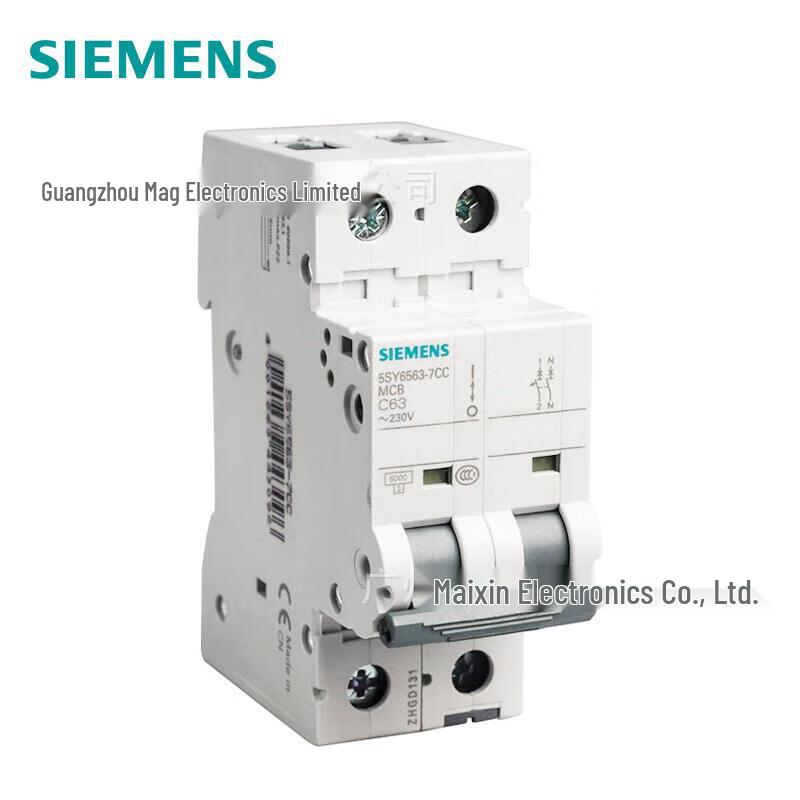 

Siemens 5SY Miniature Circuit Breaker 2P (Models: 5SY62168CC, 5SY62107CC, 5SY62407CC) 5SY62167CC