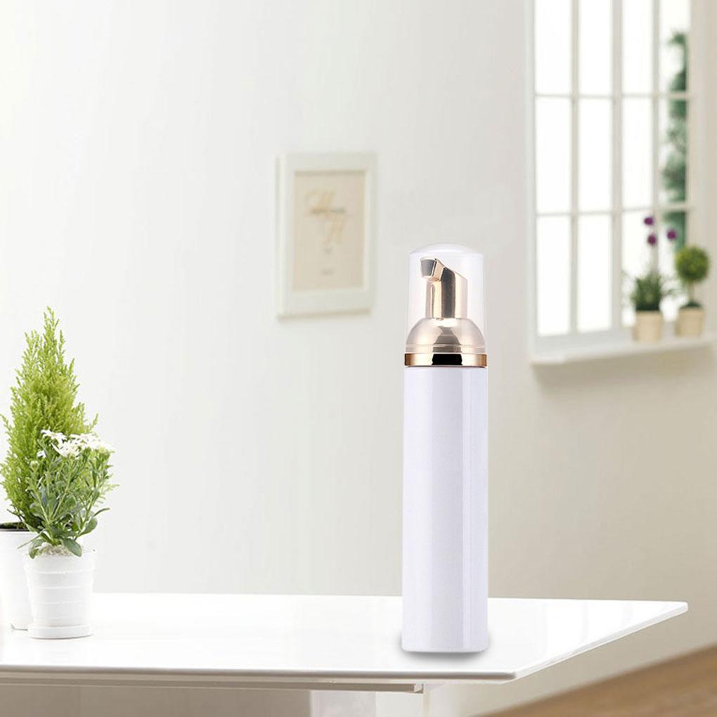 10 Stück Plastikschaumflasche mit silberfarbener Pumpe Leere Reiseschaumspender für Seife Shampoo 30/50/70/80/100ml