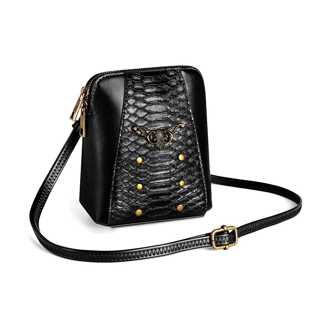 Damska torba crossbody Fengchao, Zewnętrzna torba crossbody na jedno ramię ze skóry PU, Torba na telefon komórkowy, Mała torba podróżna