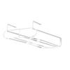 Cabinet Wine Glass Rack Hole Free Multifunctional Metal Wine Glasses Storage Hanger