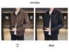2026 Spring Men's Suede Feel Lapel Jacket - High Quality, Trendy Brand