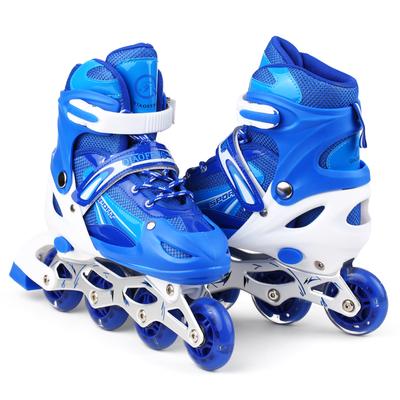 Ρυθμιζόμενα Illuminating Inline Skates με Light Up Wheels για παιδιά και ενήλικες για κορίτσια και αγόρια