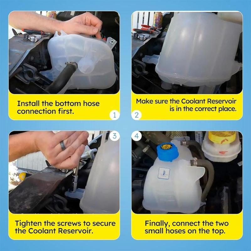 Replacement Coolant Reservoir 52014880AA 68097622AA for ProMaster 1500 2500