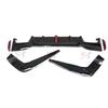 BMW 5 Series G30 G38 F90 Carbon Fiber Rear Lip Diffuser with Lights Body Kit