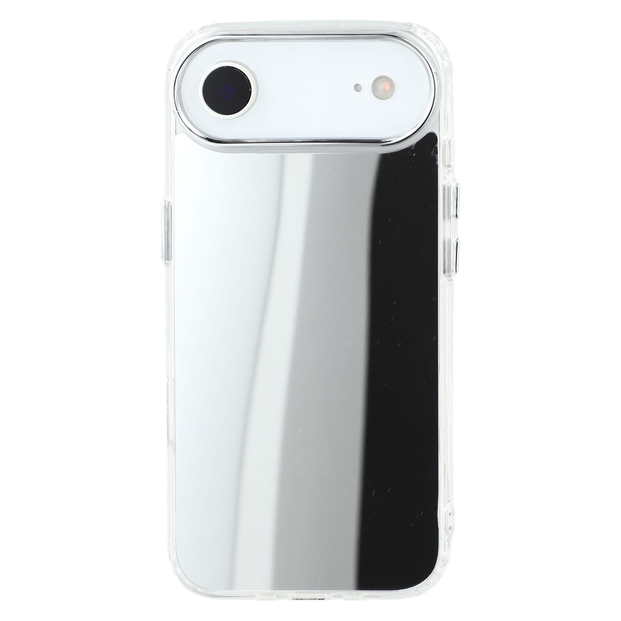 

Для iPhone 17 Air Чехол Гальваническое Зеркальное Дизайн Ударопрочный ТПУ+Акриловый Чехол для Телефона A