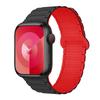 Compatible Silicone Magnetic Buckle Band for Apple Watch Series 1-11, Ultra 3, SE 3 Three-Bead Style