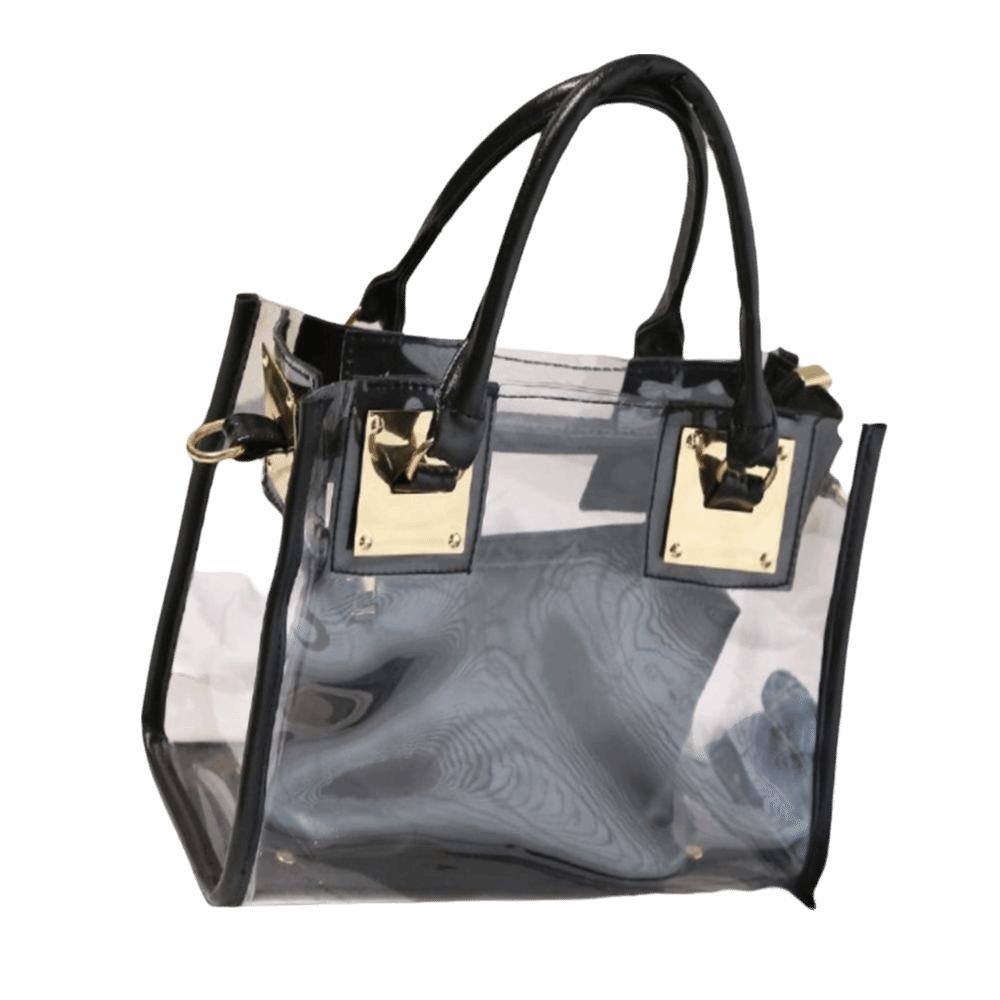 Borse a Tote Trasparenti Clear Borsa a Spalla Messenger Estiva Il Festival dello Spruzzo d'Acqua