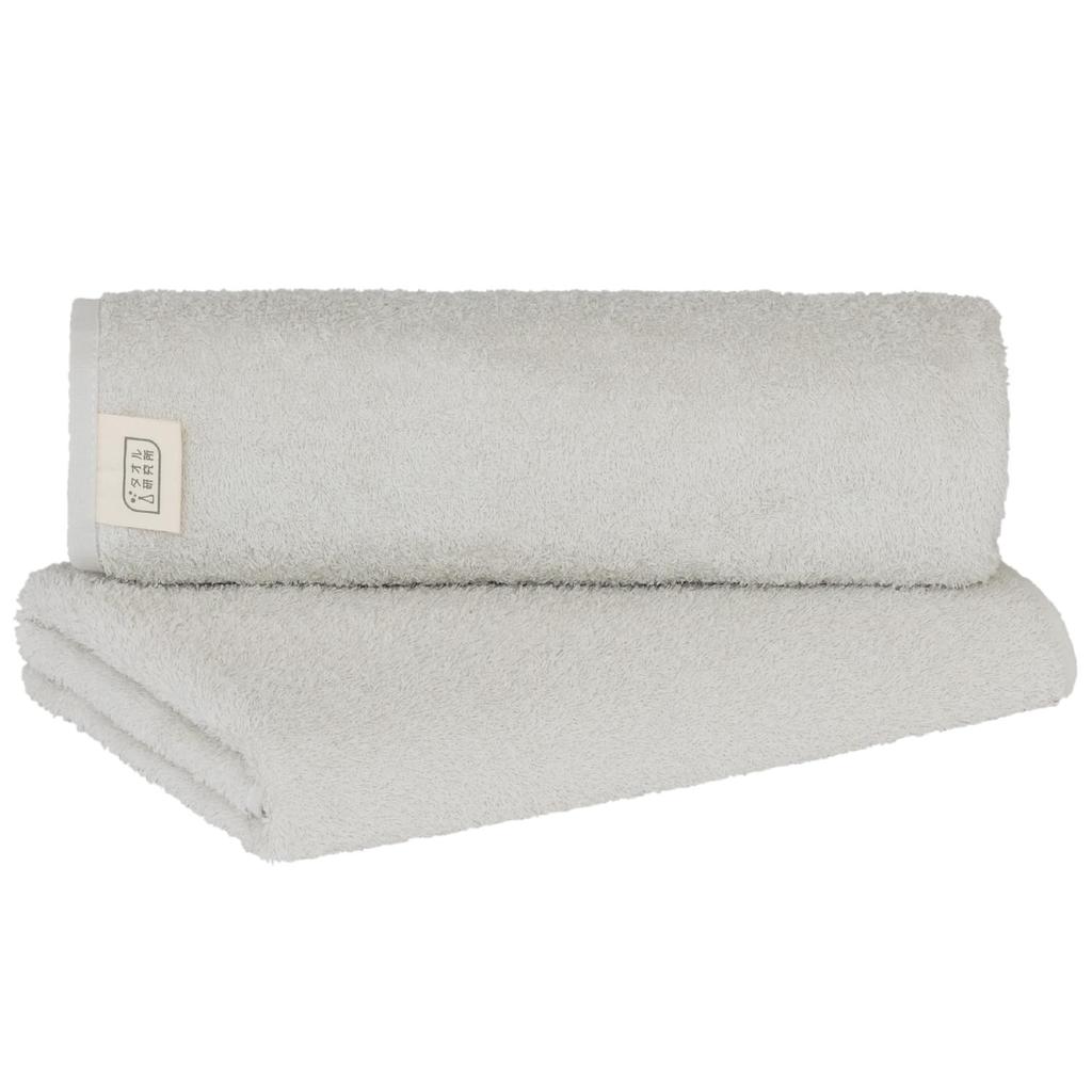 Towel Laboratory Reason for Bath Cool Birch Set of Easy To JapanTechnology [The Lightness] #006 Towels, Gray, Color, 2, Quick-Drying, Thin, Wring,