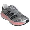 Adidas LIGHTBLAZE Anti Slip Wear Resistant Low Top Casual Running Shoes Men's Silver Pink Sneakers JR1797