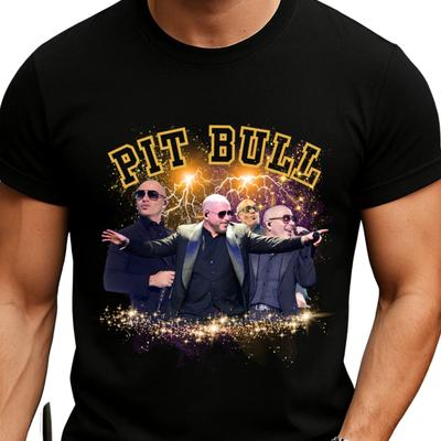 Tričko Pitbull, Nelegální tričko Pitbull, Tričko Mr Worldwide, Americký zpěvák