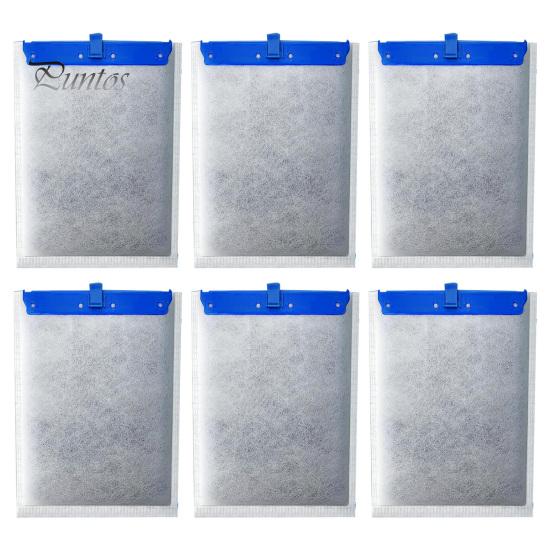 

6 шт. картридж фильтра эффективная цеолитовая фильтрация картридж для аквариумного фильтра для ReptoFilter большой 6pcs