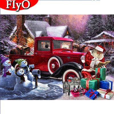 5D DIY Diamond Painting Cartoon Full Square New Arrival Diamond Embroidery Christmas Mosaic Santa Claus Handmade Gift