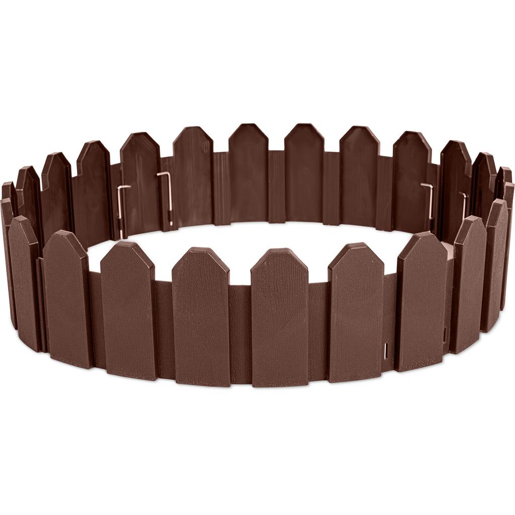 Plonos Gartenbegrenzung 240 cm Pl-960 Braun