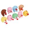 9pcs Animals Stress Relief Toy Tongue Sticking Out Slow Rebound Cut Squeeze Anxiety Relief Toys for