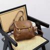 A Retro College-style Commuting Backpack with A Niche and High-end Feel, A Casual Hand-held Small Backpack