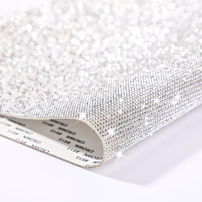 Sparkling Rhinestone Sticker Sheet for DIY Decoration