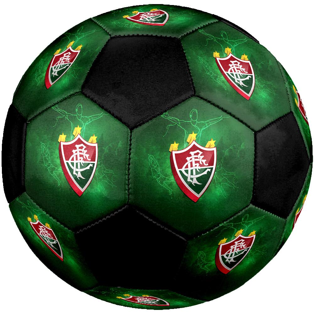 Fluminense FC Soccer Ball Colorful All Ages Machine Stitched PVC Competition Ready Durable High-Bounce.SIZE5