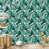 Green wallpaper for living room and bedroom 50x1000