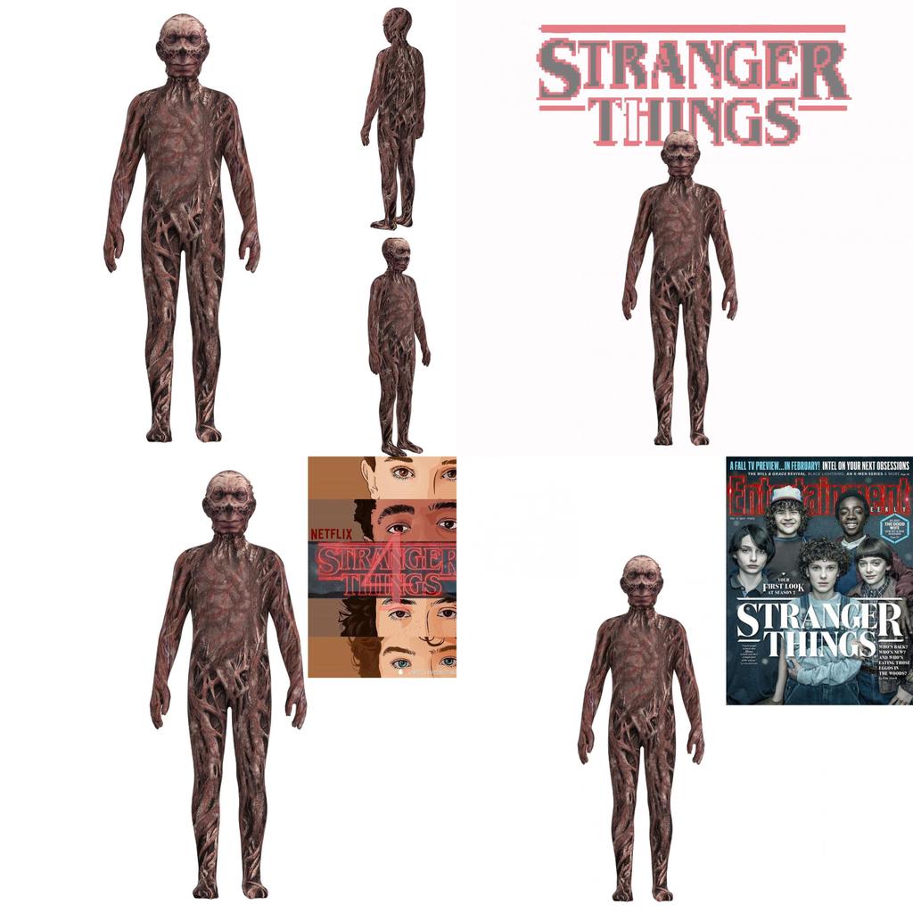 Stranger Things Inspired Vecna Cosplay Jumpsuit For Kids Perfect For Halloween And Themed Parties