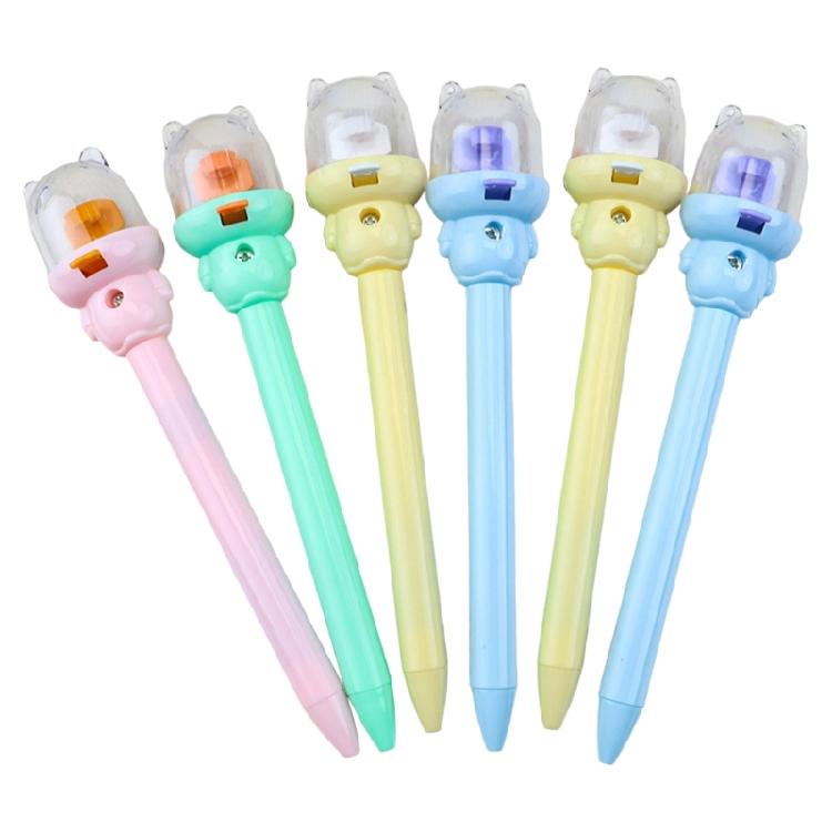 

Pack of 6 Sport Themed Calculator Ballpoint Highlighters Assorted Chromaticity Fun Writing Tool for Students Office 1