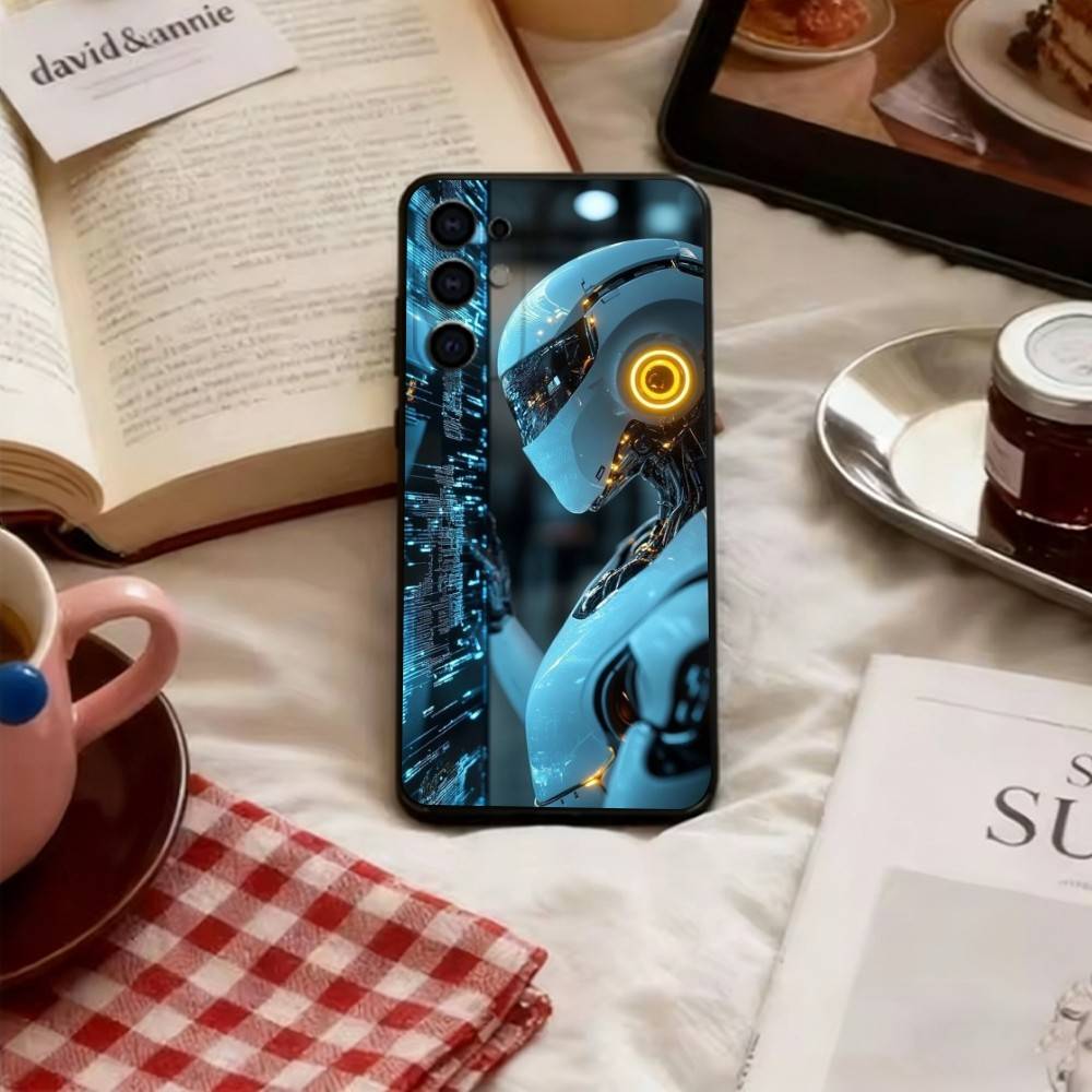 

Robots & People Phone Case For Samsung S25,S24,S21,S22,S23,S30,Ultra,S20,Plus,Fe,Soft Silicone Black Cover Samsung S20ULTRA5G