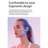 Bluetooth 5.3 TWS Headset With Colorful LED Light Supra-Aural Ear Hanging Earphone Wireless Sport Gaming Headphones