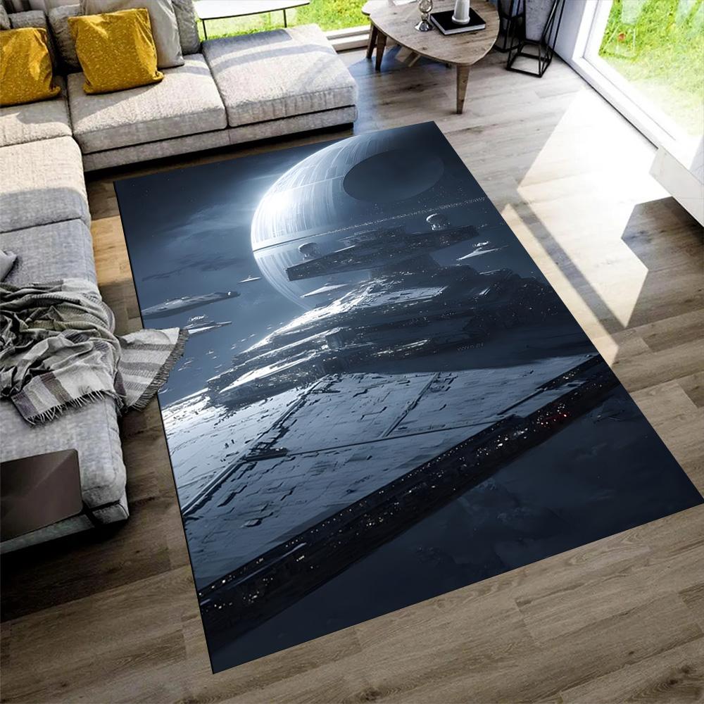 Star Wars Floor Mat Suitable for Foyer Study Room Kitchen Dining Room Antislip Carpet Anime Office Decor Best for Christmas
