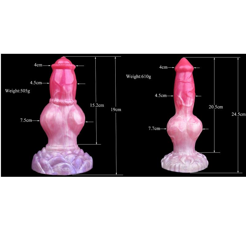 Realistischer Großer Gekrümmter Dildo Starke Saugkraft Analmassage Butt Plug Riesige Nicht Vibrierende Butt Plugs
