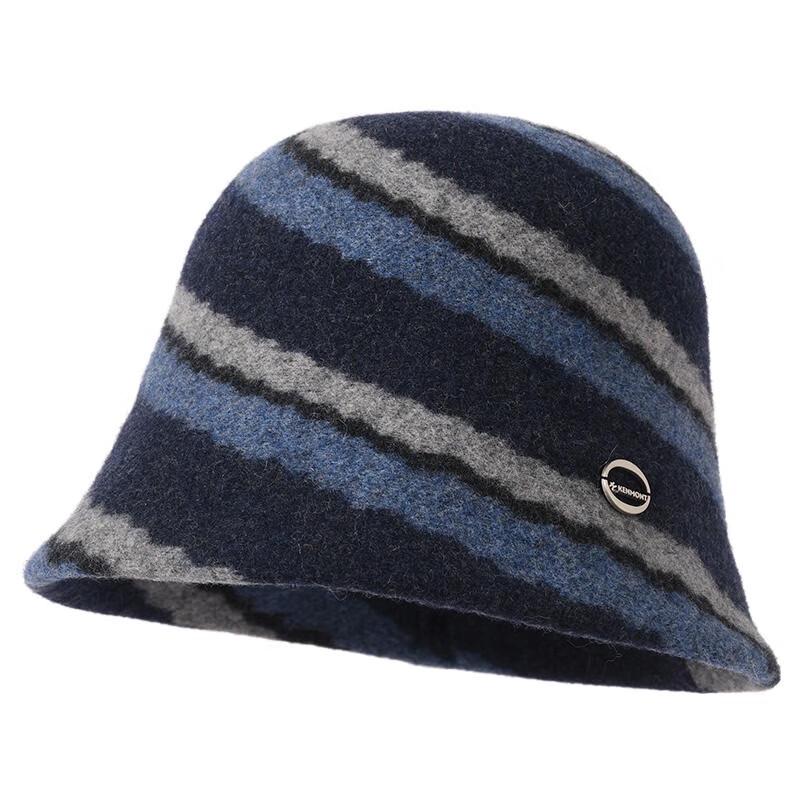 Женская зимняя шерстяная шляпа-рыбака Kenmont KM-9491 55.5-58cm