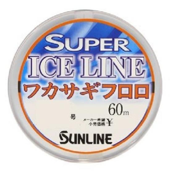 SUNLINE Fluorocarbon Line Super Ice Wakasagi 60m 0.3