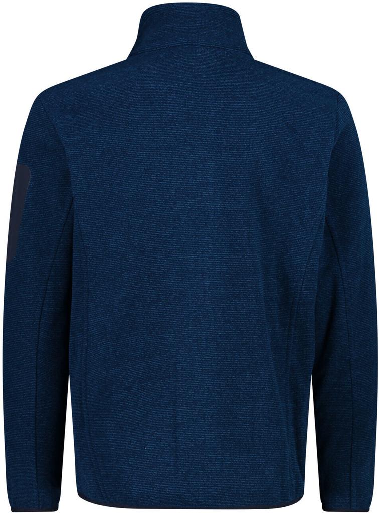 Куртка мужская CMP Fleece Jacquard-Knit-Tech Jacket (38H2237) Herren-Fleece Jacquard-Knit-Tech mit Rautenmuster petrol