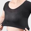 Chaleco Absorbe Sudoración Axilas Malla Secado Rápido Forma Camiseta Transpirable Absorción de Sudoración Manchas Anti-Sudor Seda de Leche