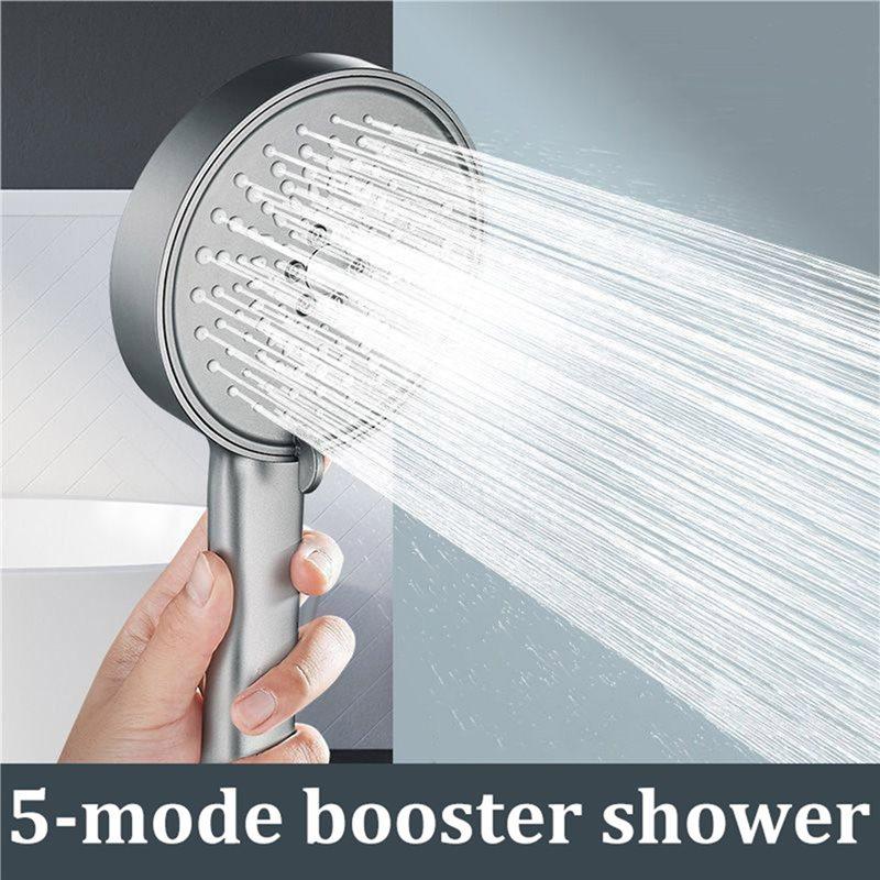 A74E-Pressurized Large Panel Shower Head Multifunctional Bathroom Shower Head Set Rainfall Spraying Bathroom Accessories