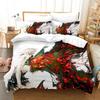 3D Anime Tokyo Ghoul Printed Bed Set Duvet Cover Pillowcase Bedding Set Bed Linen Sheet Quilt Cover Full Queen King Size