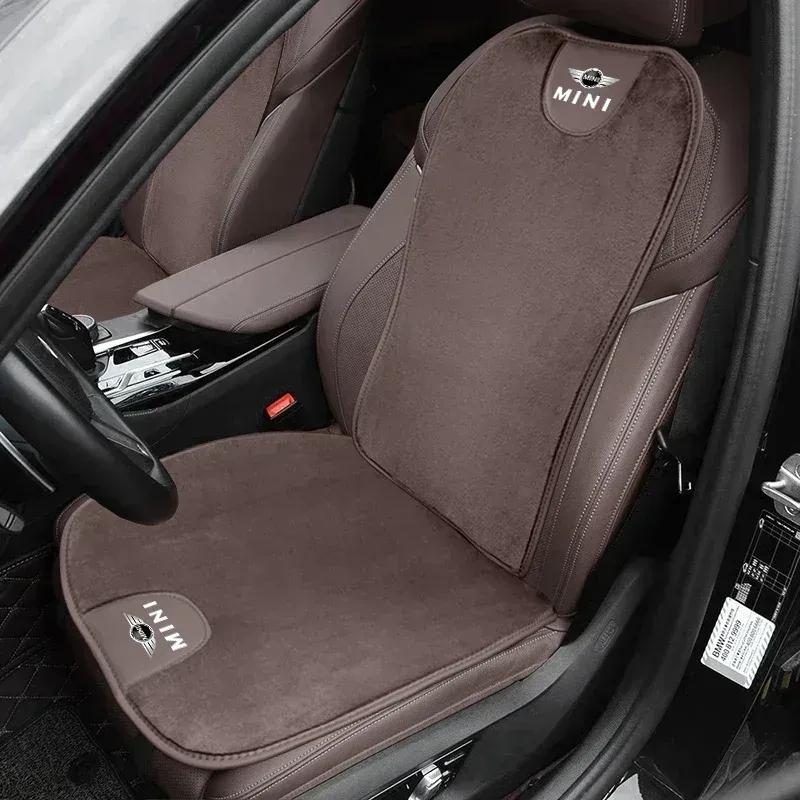 -Autositzbezug Rückenlehnenpolster Kissen Plüsch Innenzubehör Für BMW MINI WORKS Cooper JCW R58 R57 R56 R55 R53 R50 F55 F56 F5