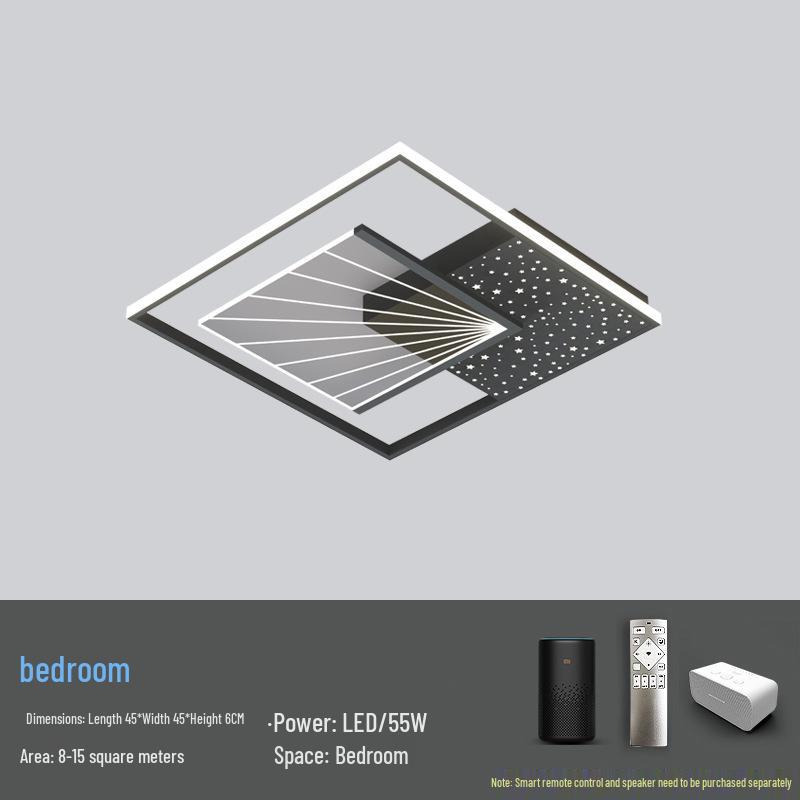 Smart Ceiling Light Package for Living Room - Compatible with Mijia Xiaoai Control