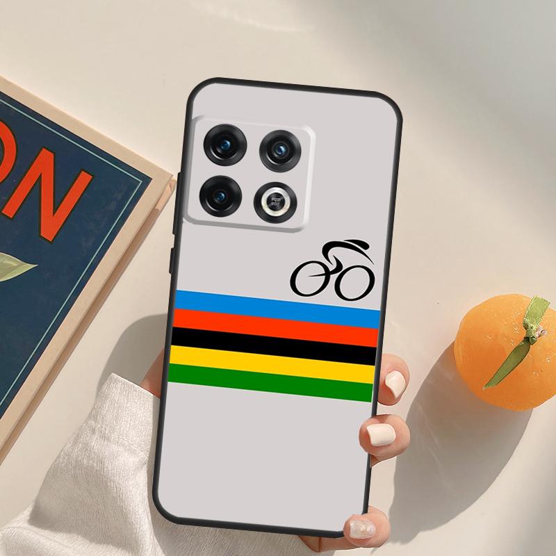 Bike Cycling Art Case For OnePlus 11 10 9 8 Pro 8T 9R 10T 9RT Ace Nord 2 2T CE N10 N100 N20 N200 Back Cover