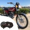 Waterproof Motorcycle Dashboard Odometer Speed Cluster Tachometer with Large LCD Digital Screen for ltalika 150sz 170z