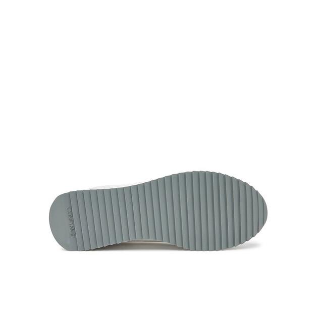 Men's Sneakers Calvin Klein Low Top Lace Up Lth Mono Hm0hm01807 Grey