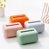 Household With Box Tissue Lid Desktop Paper Holder Napkin Storage Box Office Decoration Sealed Dustproof Tissue Container