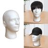 Professional Foam Mannequin Head For Men's Wigs Hats 11 Inch Display Stand Home Salon Hair Styling Accessory