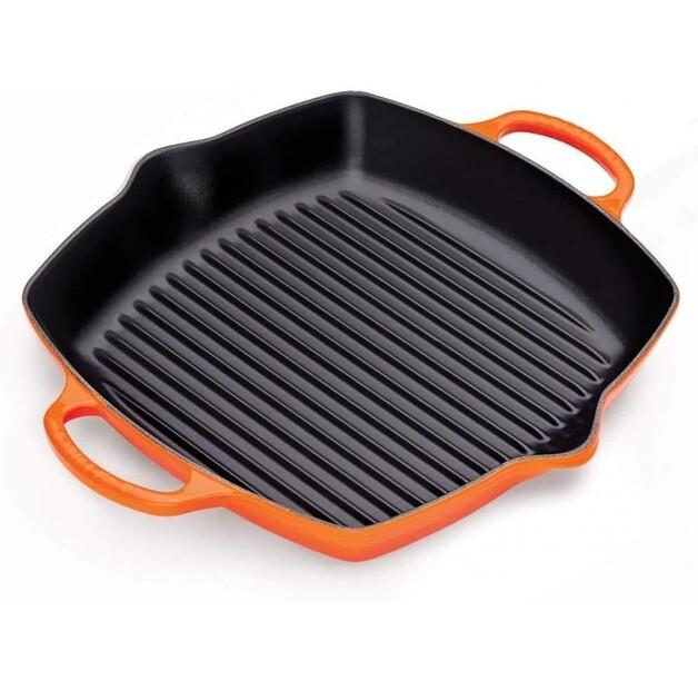 Cast Iron Grill Pan High Square Le Creuset Red 30 Cm (20200300900422)