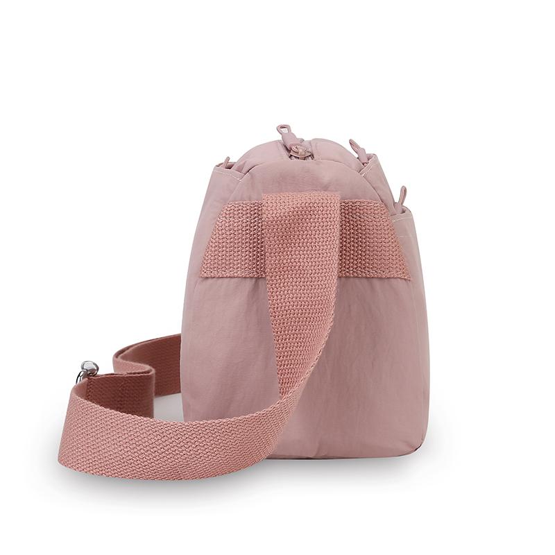 Water-Repellent Multi-Compartment Bag Lightweight Small Square Bag Commuter Women's Shoulder Bag Solid Color Crossbody Bag