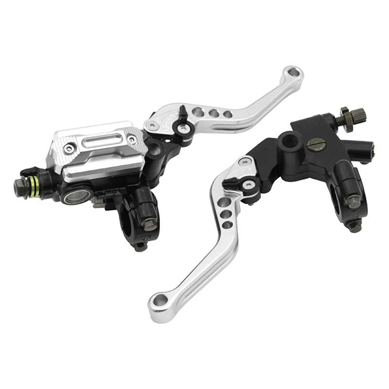 1 Pair 7/8"(22Mm) Universal Motorcycle Brake Master Cylinder Reservoir Levers Master Cylinder Levers Moto Accessories