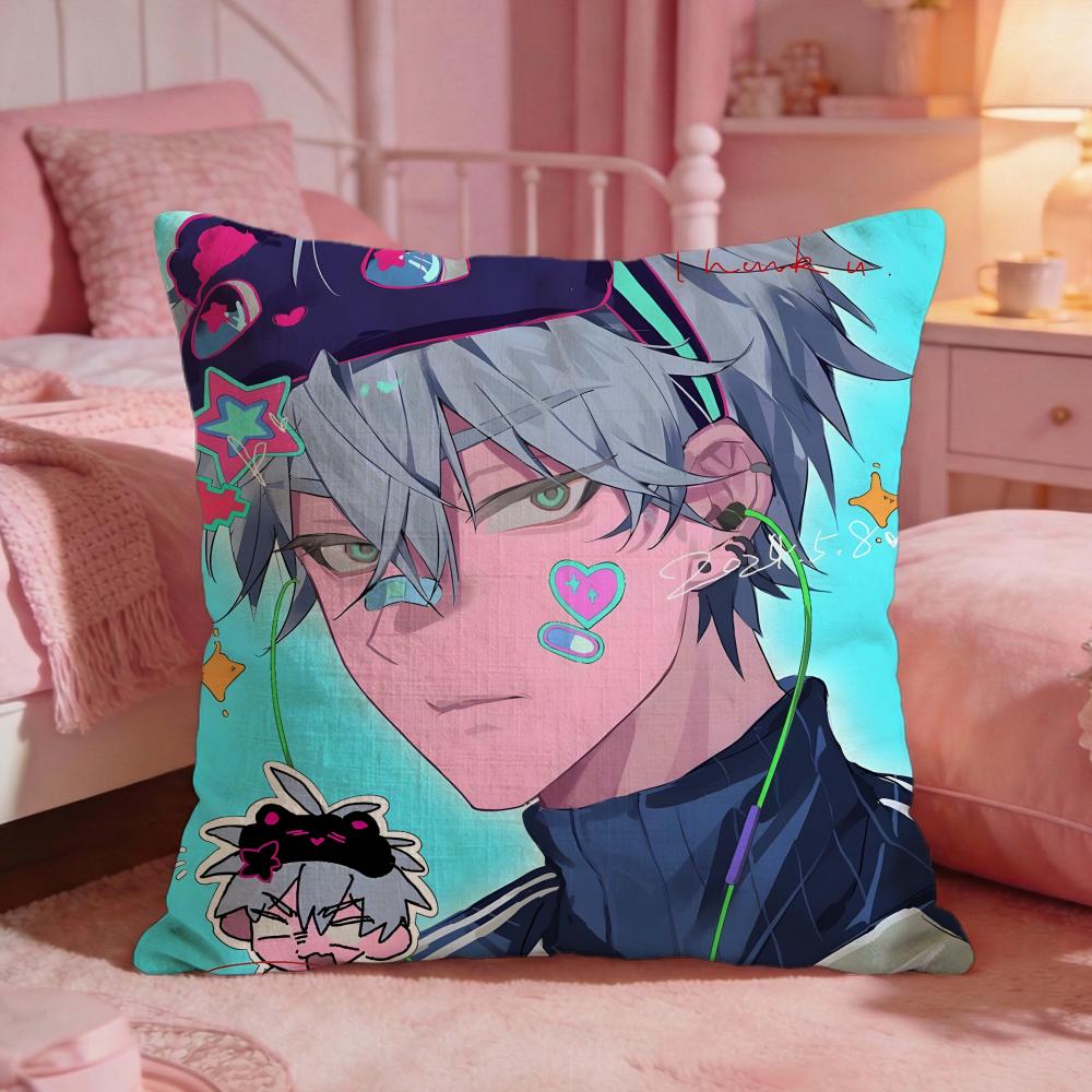 aAlien Stage anime Cushion Cover Premium Comfort Reversible Pillow Cove Two in One Design for Any Room Car Interior